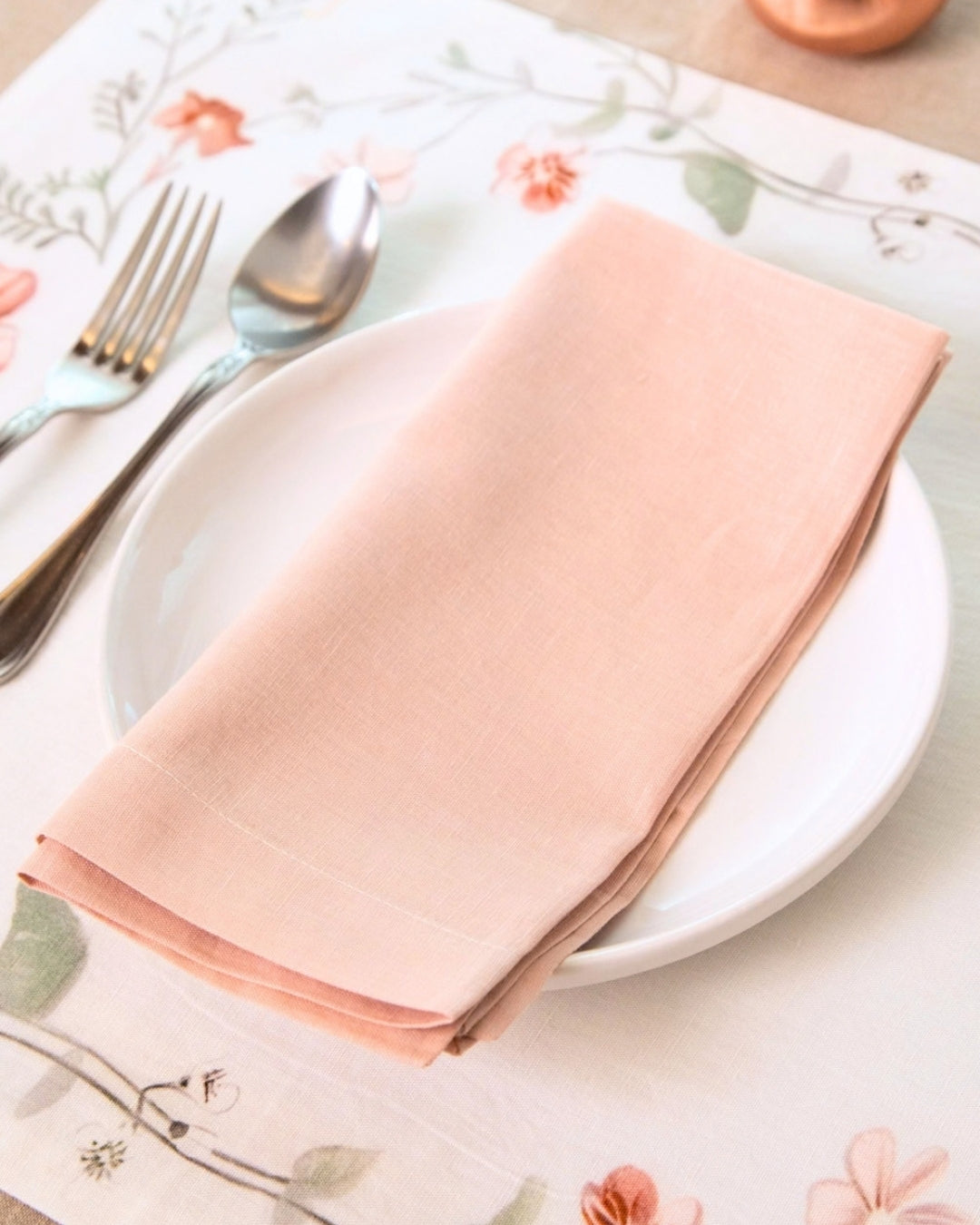 Terracotta Bloom Table Napkin
