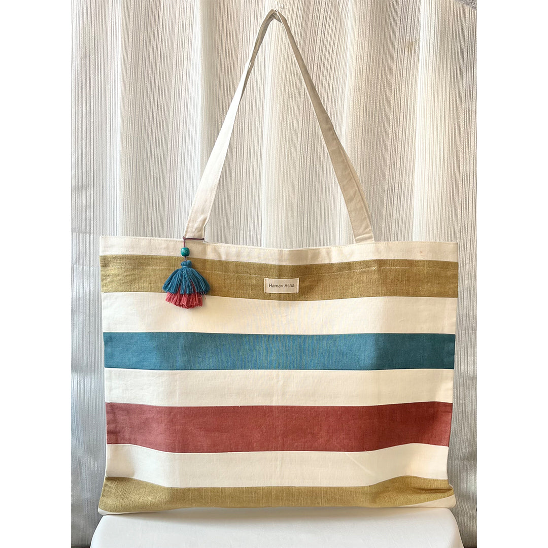 Stripe Harmony Tote Bag