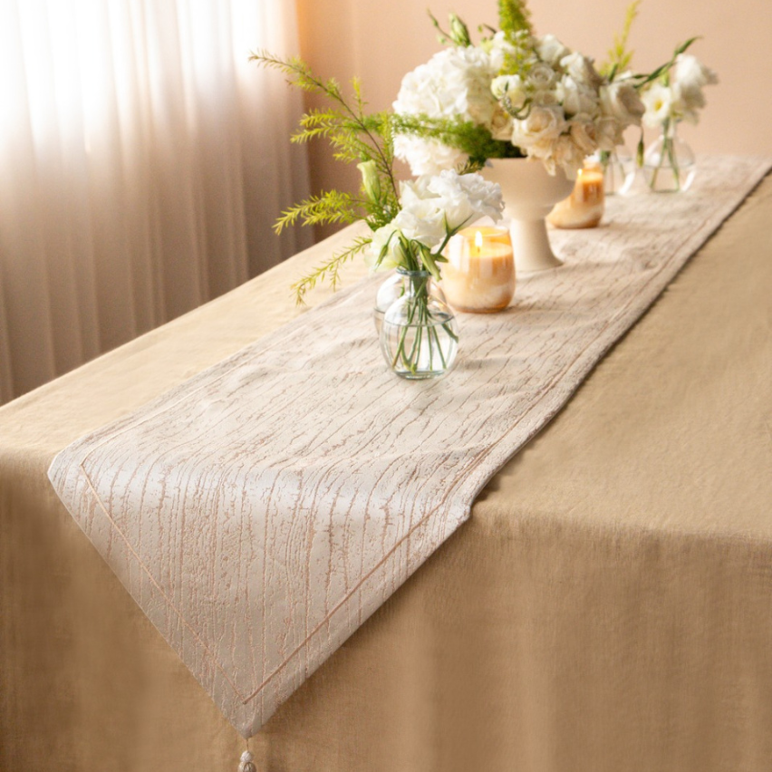 Luxury Jacquard Table Runner