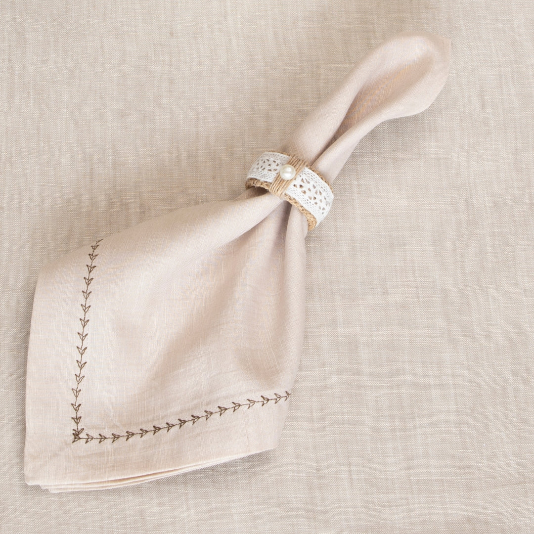 Harvest Embroidered  Table Napkin