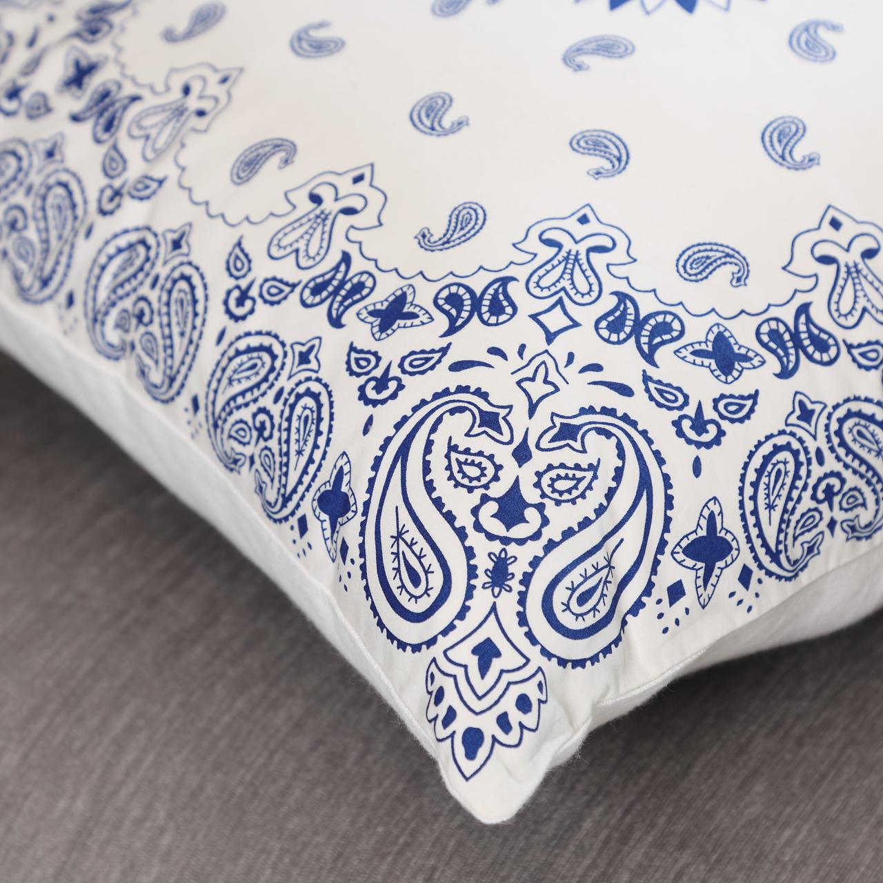 Paisley cushion cover