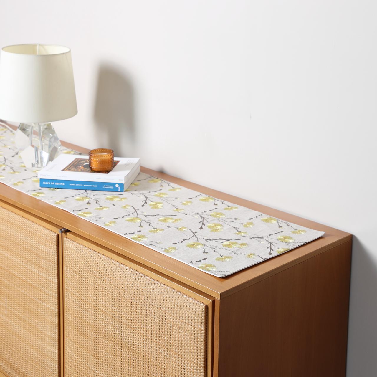 Yellow Blossom Table Runner