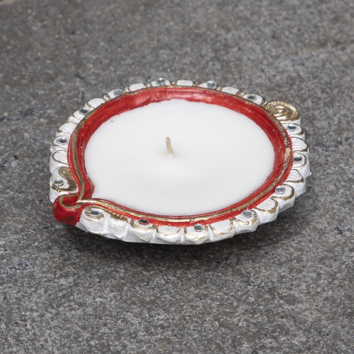 Designer Diya With Soy Wax