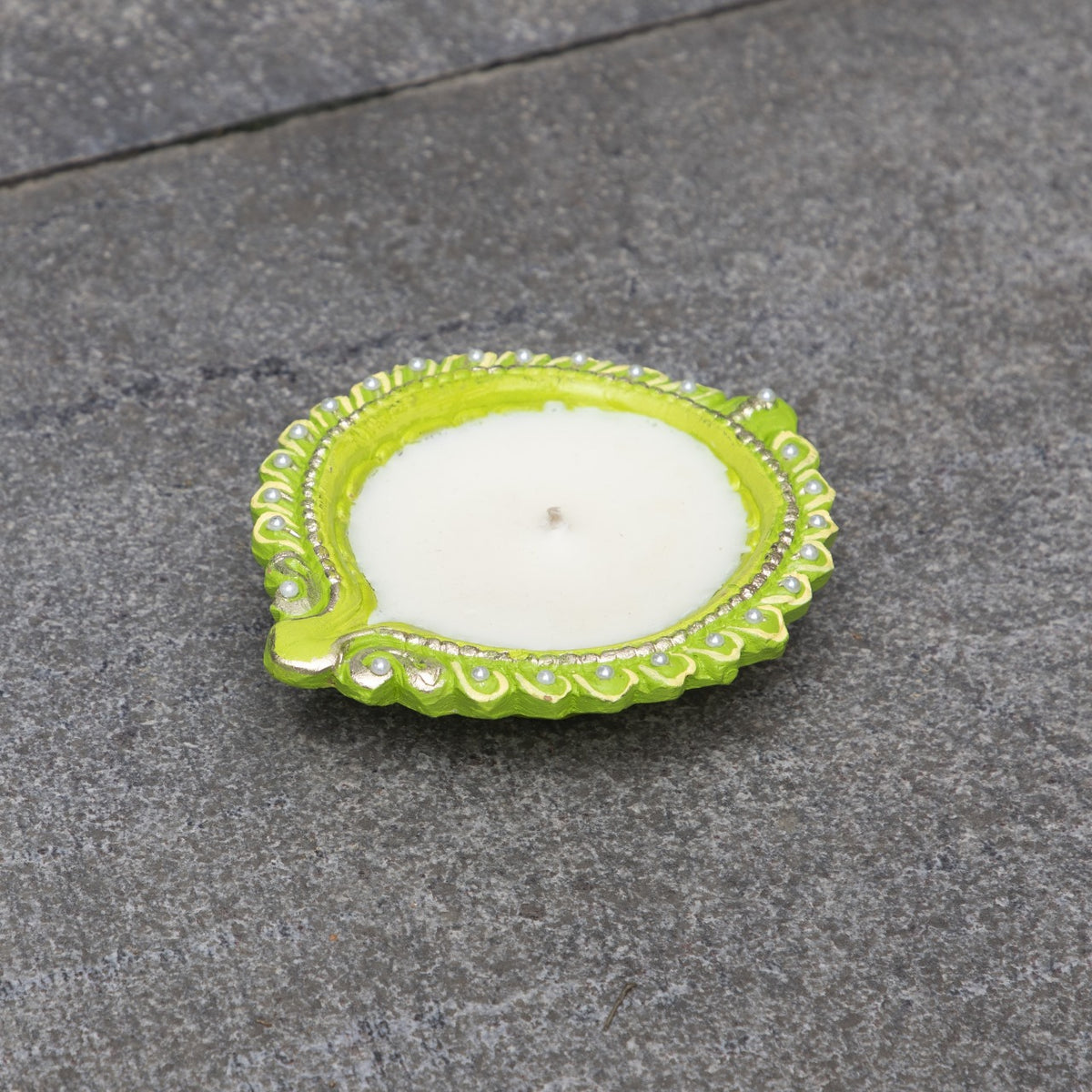 Designer Diya With Soy Wax