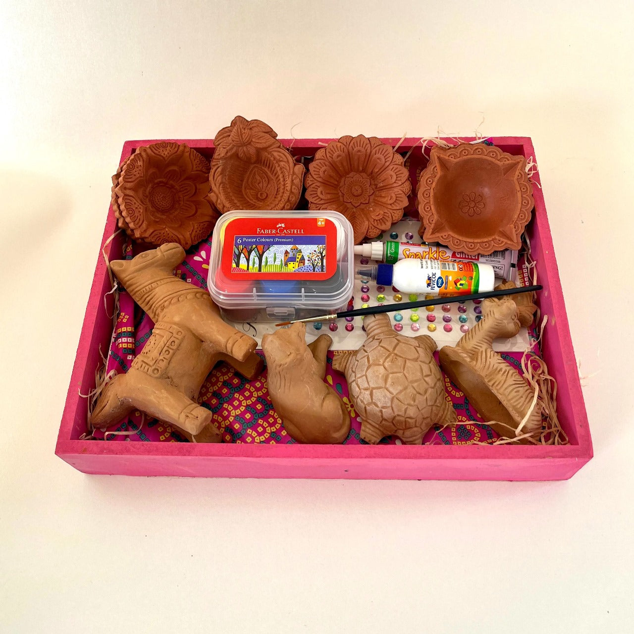 Kids Hamper Basket Pink