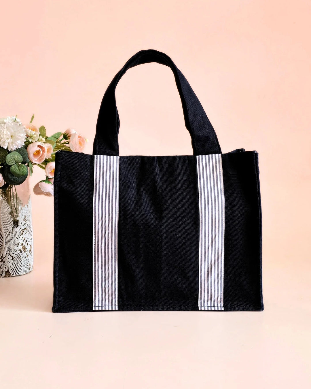 Navy Blue Lunch Bag
