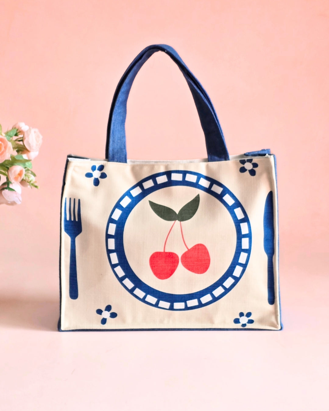 Cherry Lunch Bag