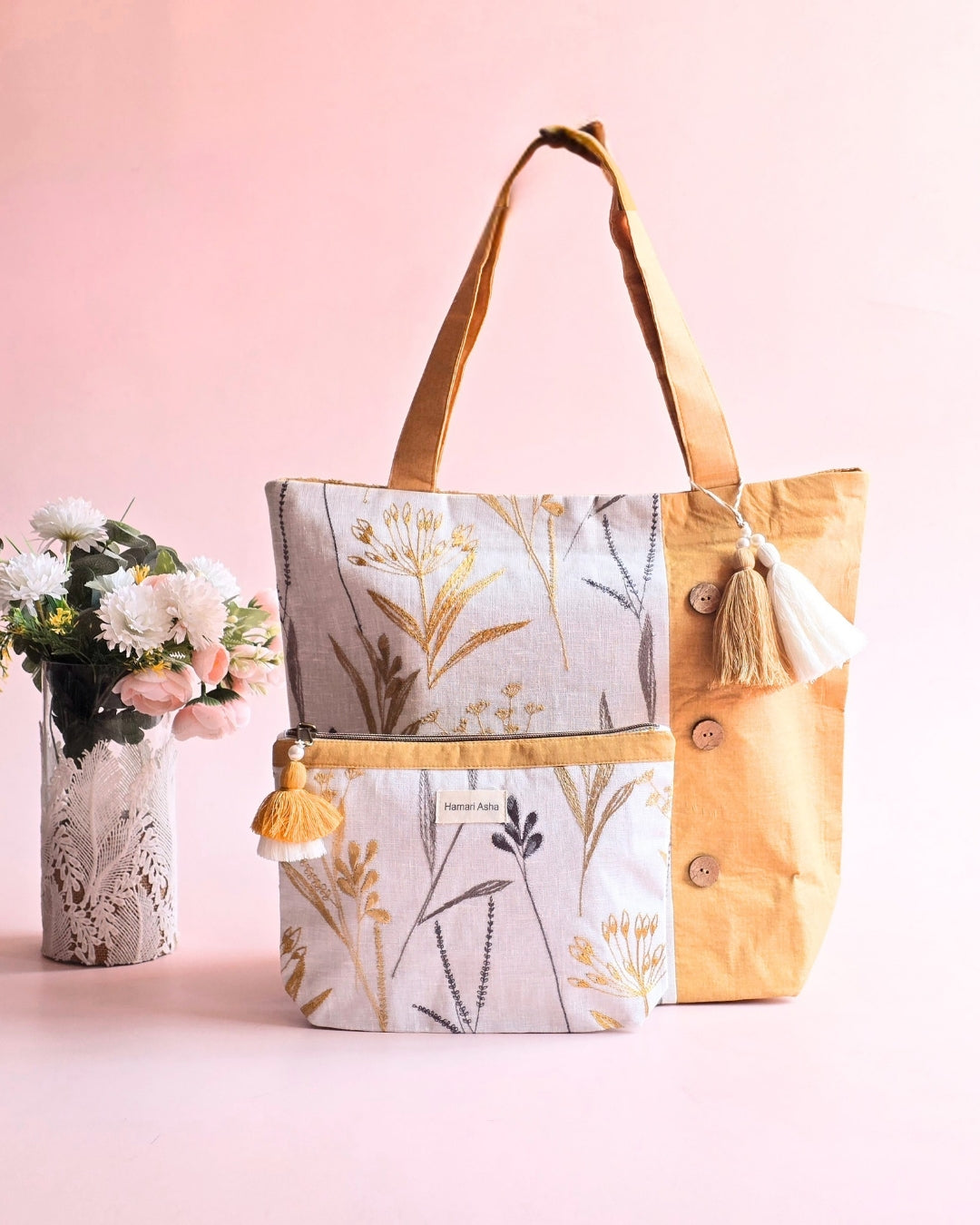 Floral Vintage Carry Set