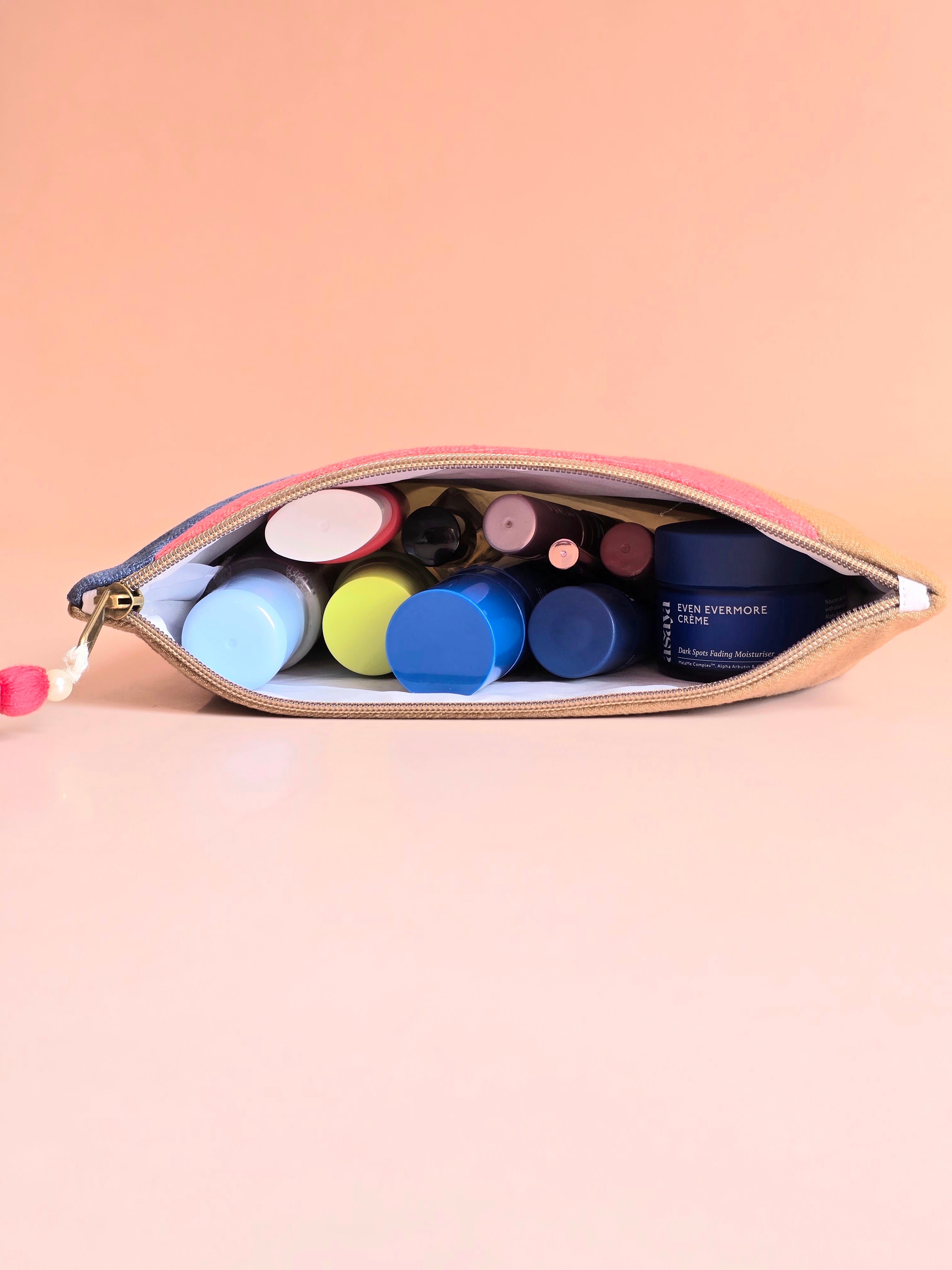 Tri-Tone Accessories Pouch