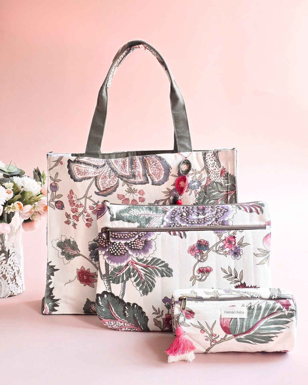 Wildflower Travel Utility Set